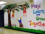 幼儿园教室文化墙布置效果图片