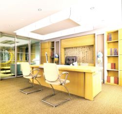 学校教师办公室布置设计效果图