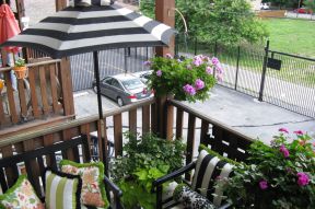 家庭阳台护栏装修效果图片2023