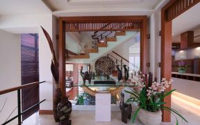东南亚风格别墅 室内家装设计效果图