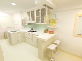 65平小户型装修 小厨房设计效果图