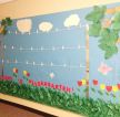 幼儿园走廊主题墙饰装修图片 