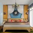  现代中式10平米小卧室家具设计摆放图片