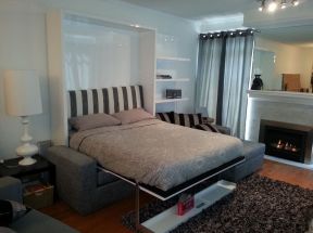 10平米小卧室设计 多功能沙发床