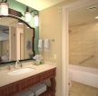 卫生间小浴室瓷砖效果图 
