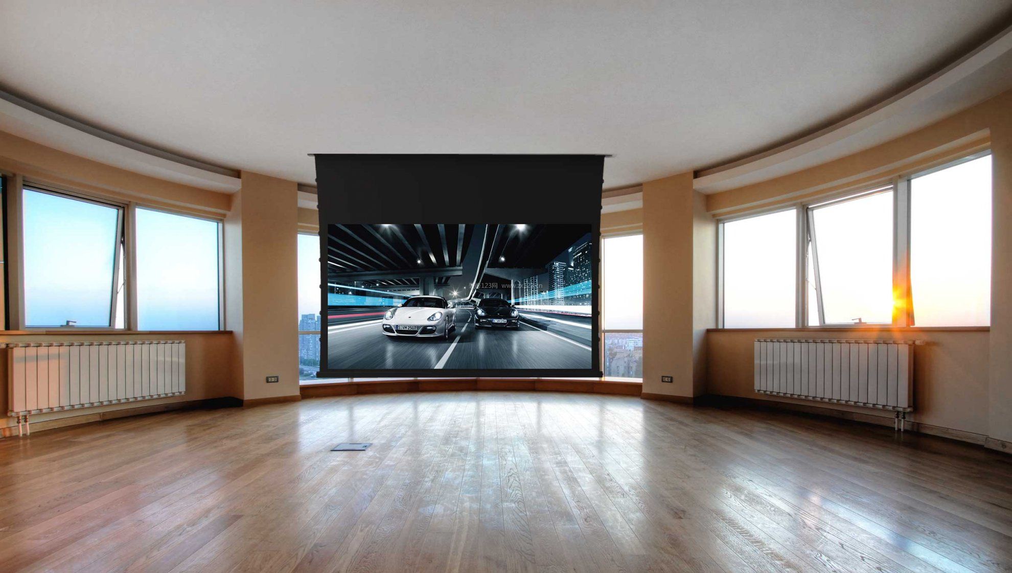 家庭影院室内3d影视墙效果图大全