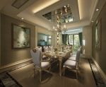 欧式新古典风格家庭餐厅装修效果图大全2023图片
