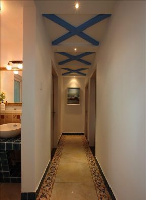 室内走廊过道吊顶设计效果图