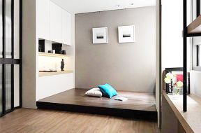 地台床装修效果图 现代房间布置