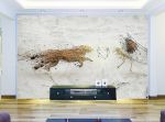 家装电视硅藻泥背景墙图片 