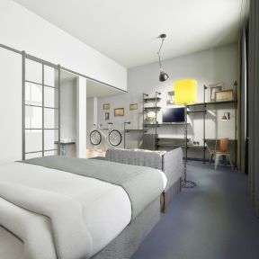 15平米卧室装修 单身公寓屋设计