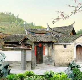 现代农村自建房四合院外观设计效果图片-每日推荐