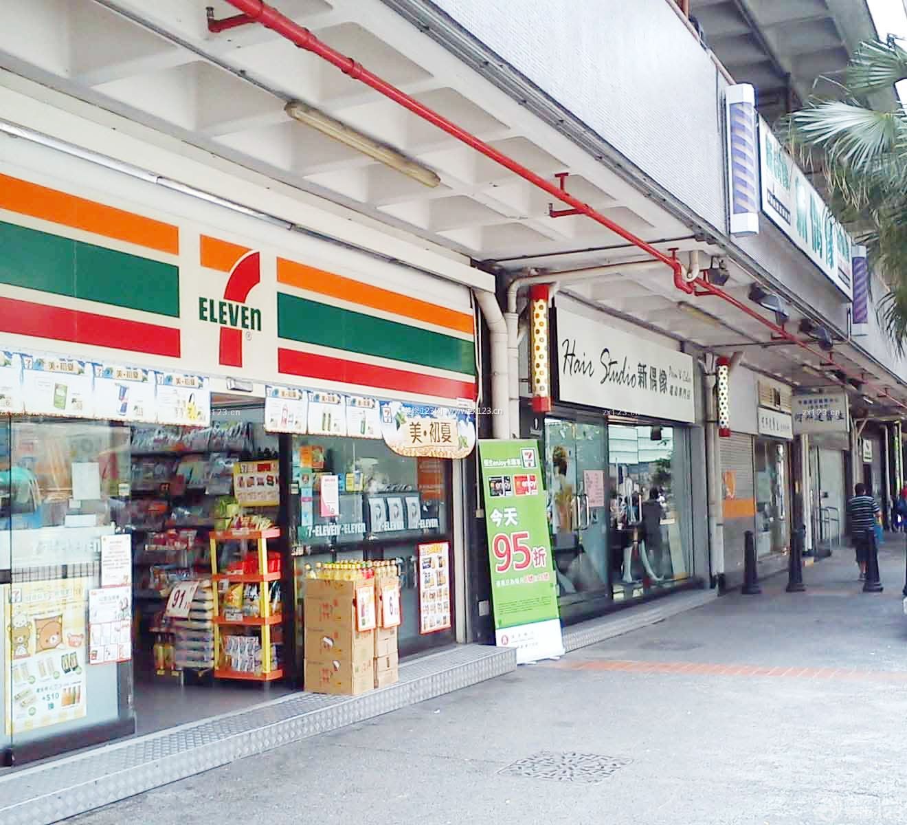 711小便利店裝修效果圖片欣賞 