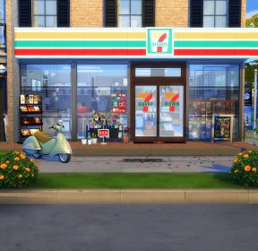 恩施180平米便利店装修设计
