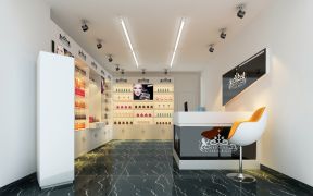 化妝品店裝修設計效果圖 現(xiàn)代風格裝修效果圖大全2020圖片