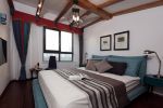 美式地中海风格男生卧室装修效果图片
