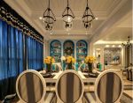 家装地中海风格餐厅吊灯图片