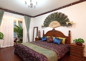 东南亚风格的装修 卧室装饰效果图