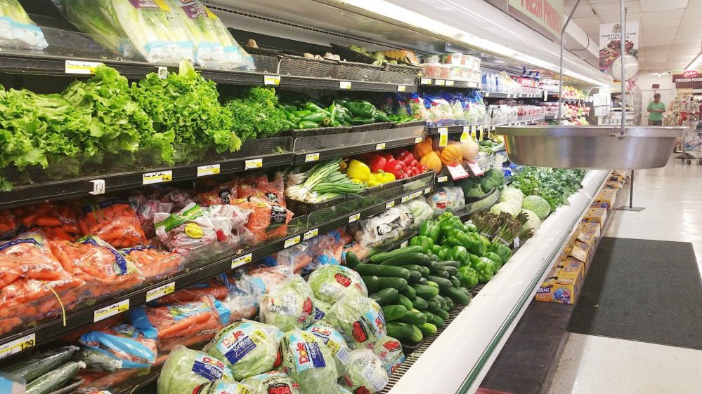 农贸市场蔬菜超市效果图_装修123效果图