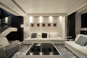 家庭客厅组合沙发装修效果图大全2023图片