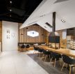 现代日式风格咖啡馆店面设计效果图