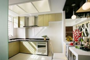家居装修风格 厨房橱柜颜色效果图