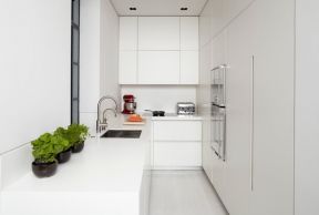 小户型装修实例 白色小厨房