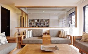 日本风格装修 小户型沙发图片