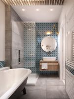 北欧风格卫生间淋浴房装修效果图