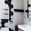 98平米房子卫生间瓷砖装修效果图