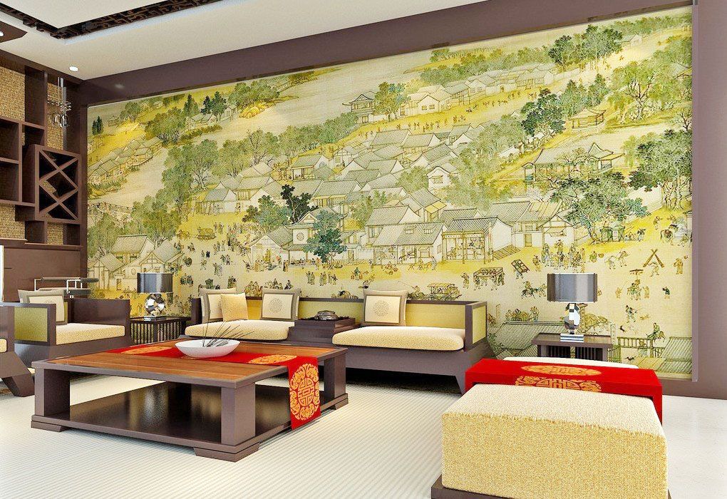 现代中式风格客厅简约装饰画 