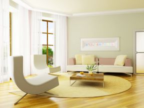 现代简约装饰画 3d家装设计效果图