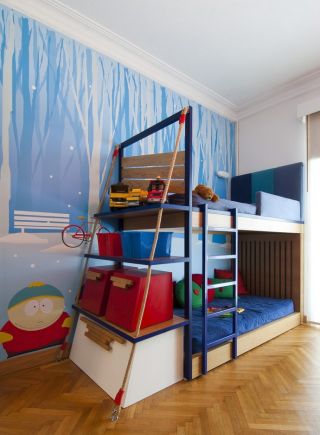 双儿童房间设计装修图