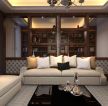 现代中式家用客厅布艺沙发装修图片2023