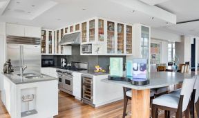温州房子装修 开放式厨房装修效果图图片