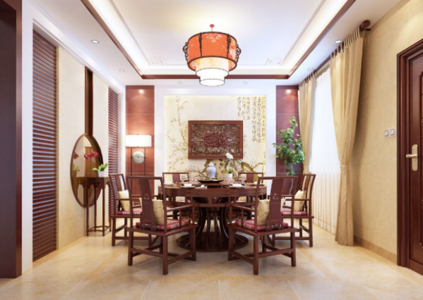 中式酒店餐厅