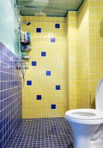 小平米卫生间装修瓷砖颜色效果图