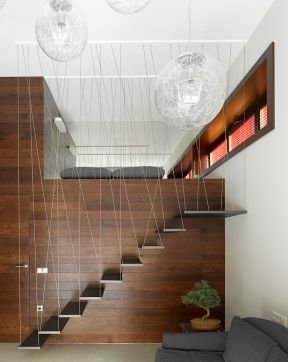 最流行家装风格 室内楼梯设计图