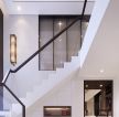 现代新中式风格室内楼梯装修效果图片