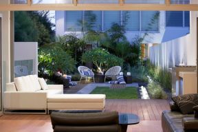 小别墅庭院图片 2020现代阳台设计效果图