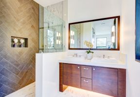 浴室柜图片大全 2020家装卫生间设计