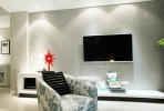 裝修電視背景墻用什么材料,做什么造型？