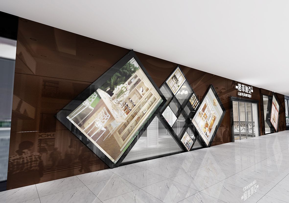 家具展厅门面设计装修效果图片