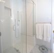 卫生间淋浴房玻璃隔断图片