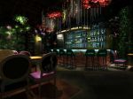 2023田园风格餐厅创意酒柜吧台装修效果图