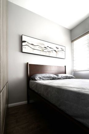 2023简单卧室床头装饰画装修效果图片
