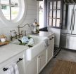 家庭小厨房欧式橱柜设计效果图片 