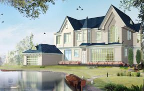 欧式别墅外观图 2020简约欧式别墅设计