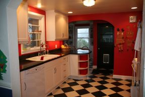 开放式厨房装修风格 2020混搭小户型装修图片