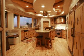 2023美式乡村风格开放式厨房装修